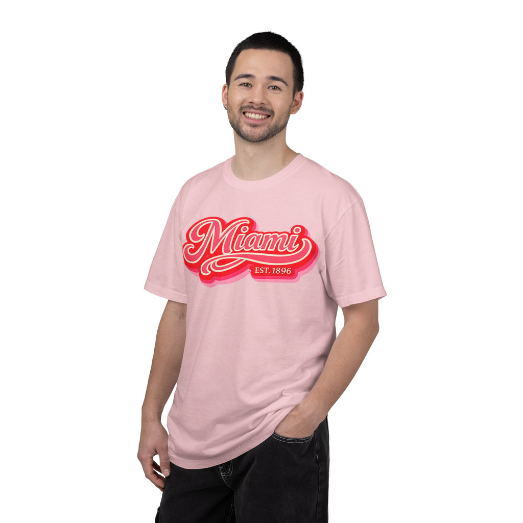 Miami Retro Script Tee