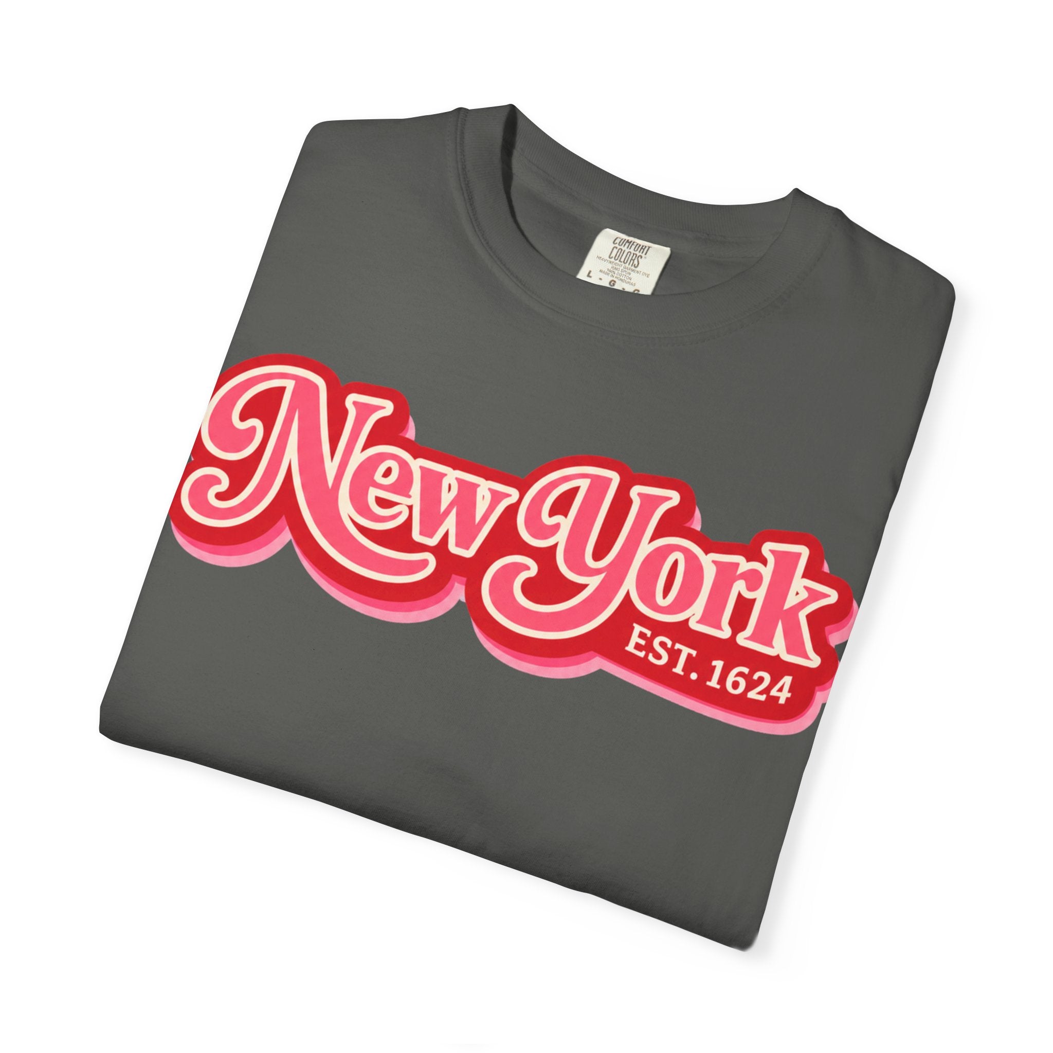 New York Retro Script Tee