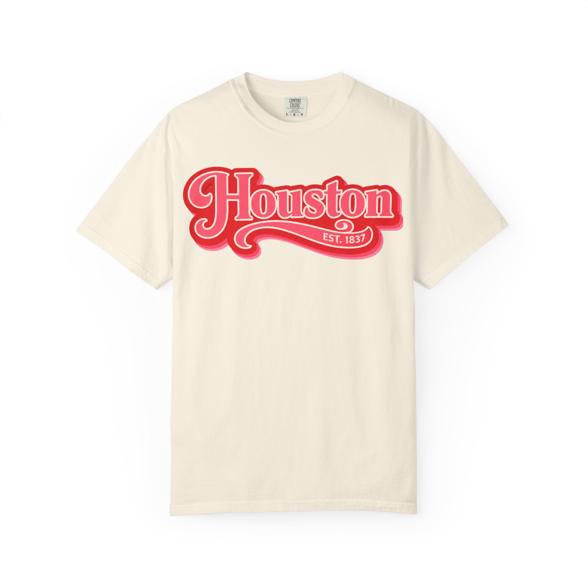 Houston Retro Script Tee