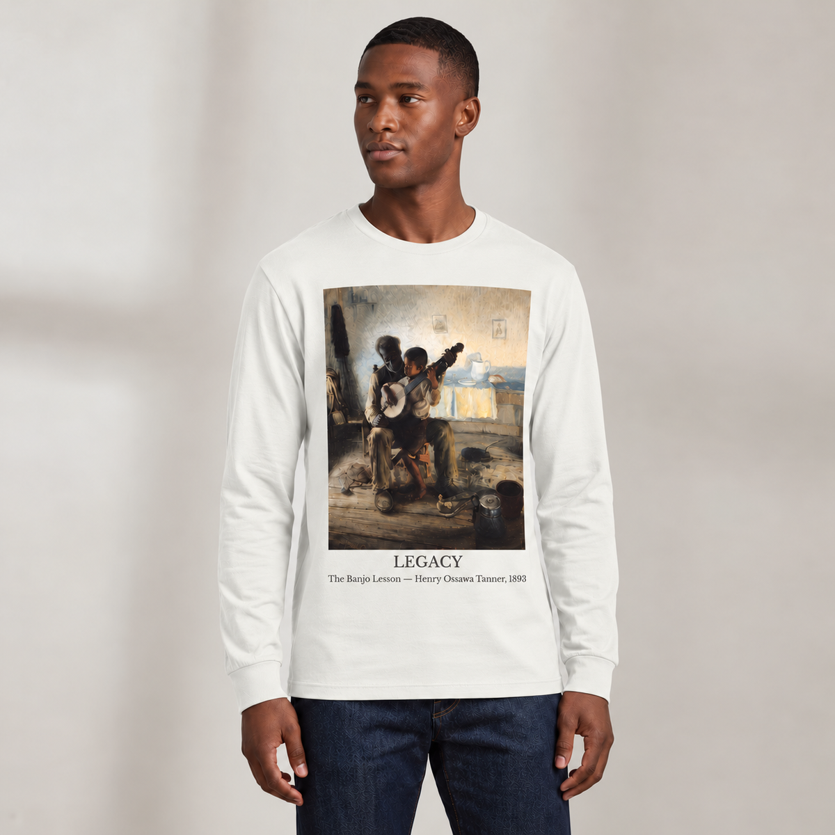 The Banjo Lesson | Art Series Long Sleeve