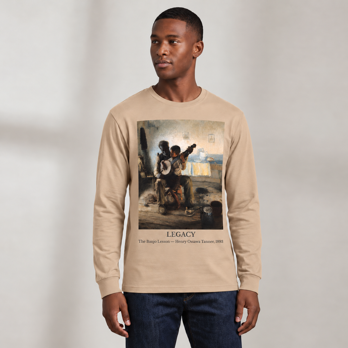 The Banjo Lesson | Art Series Long Sleeve