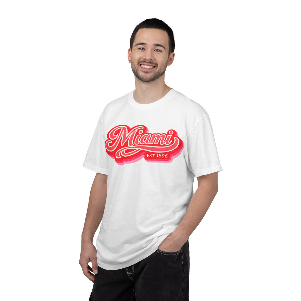 Miami Retro Script Tee