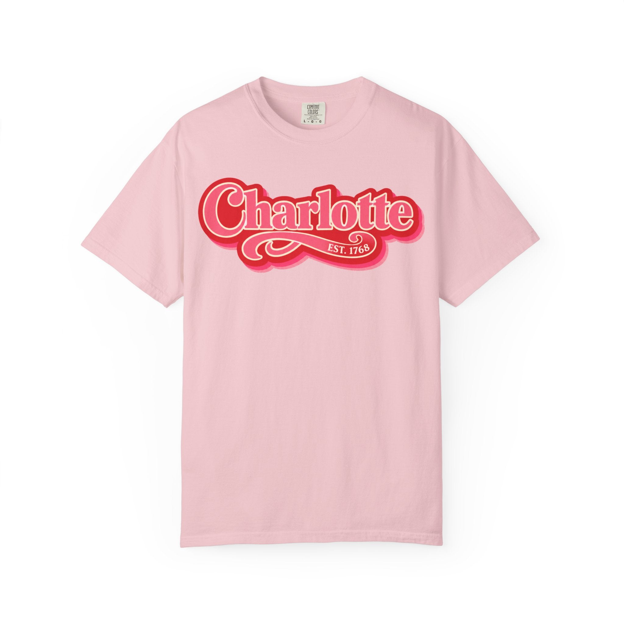 Charlotte Retro Script Tee