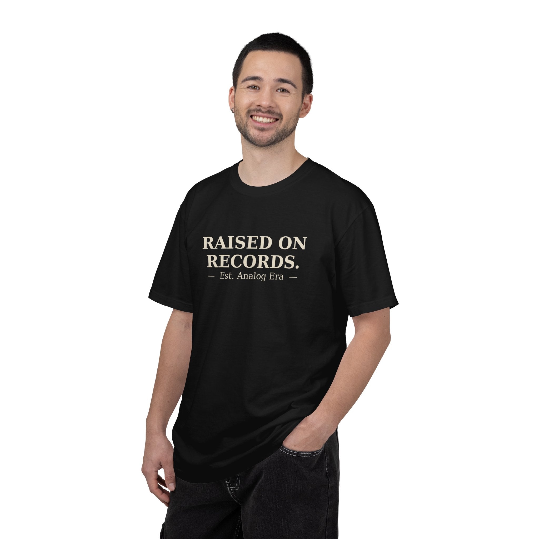 Raised On Records Tee