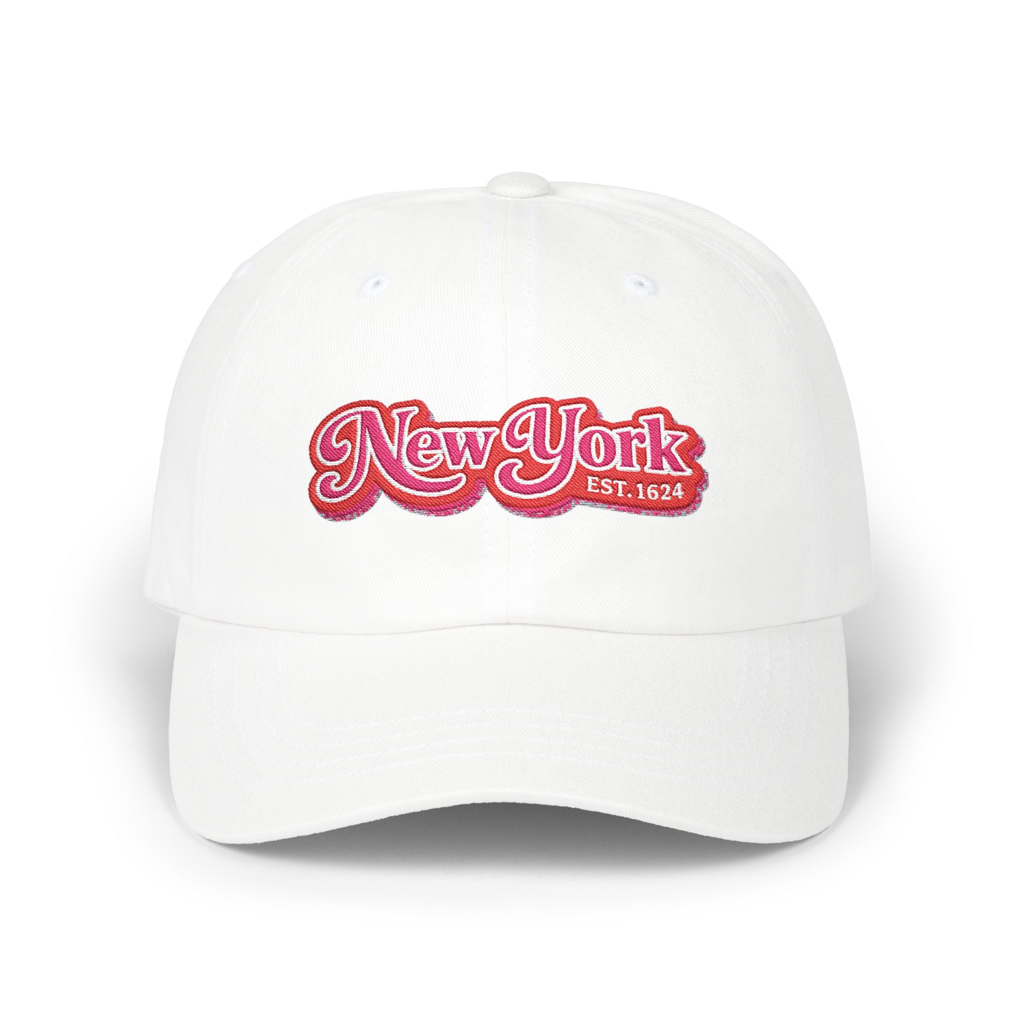 New York Retro Script Dad Hat