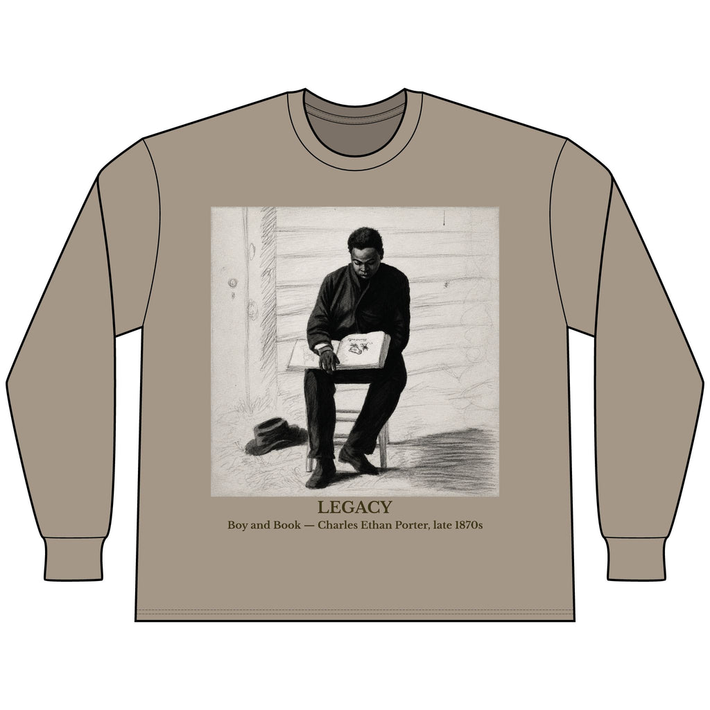 Boy and Book | Art Series Long Sleeve