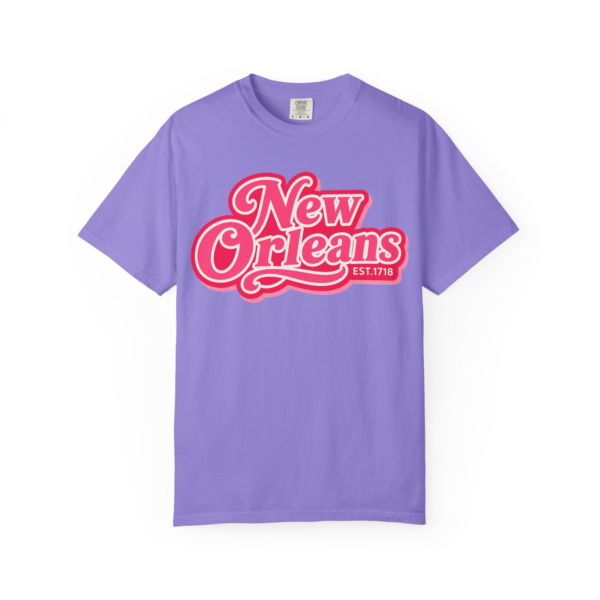 New Orleans Retro Script Tee