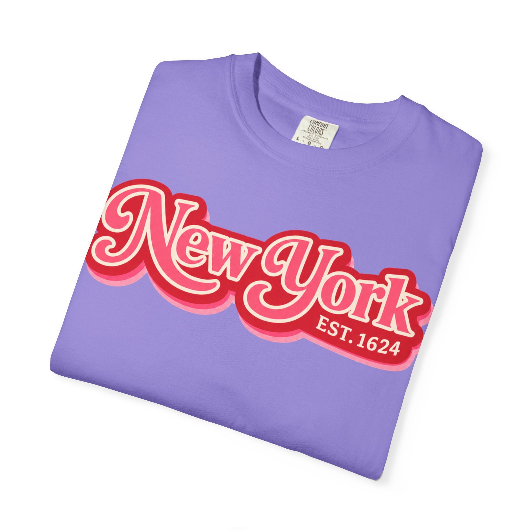 New York Retro Script Tee