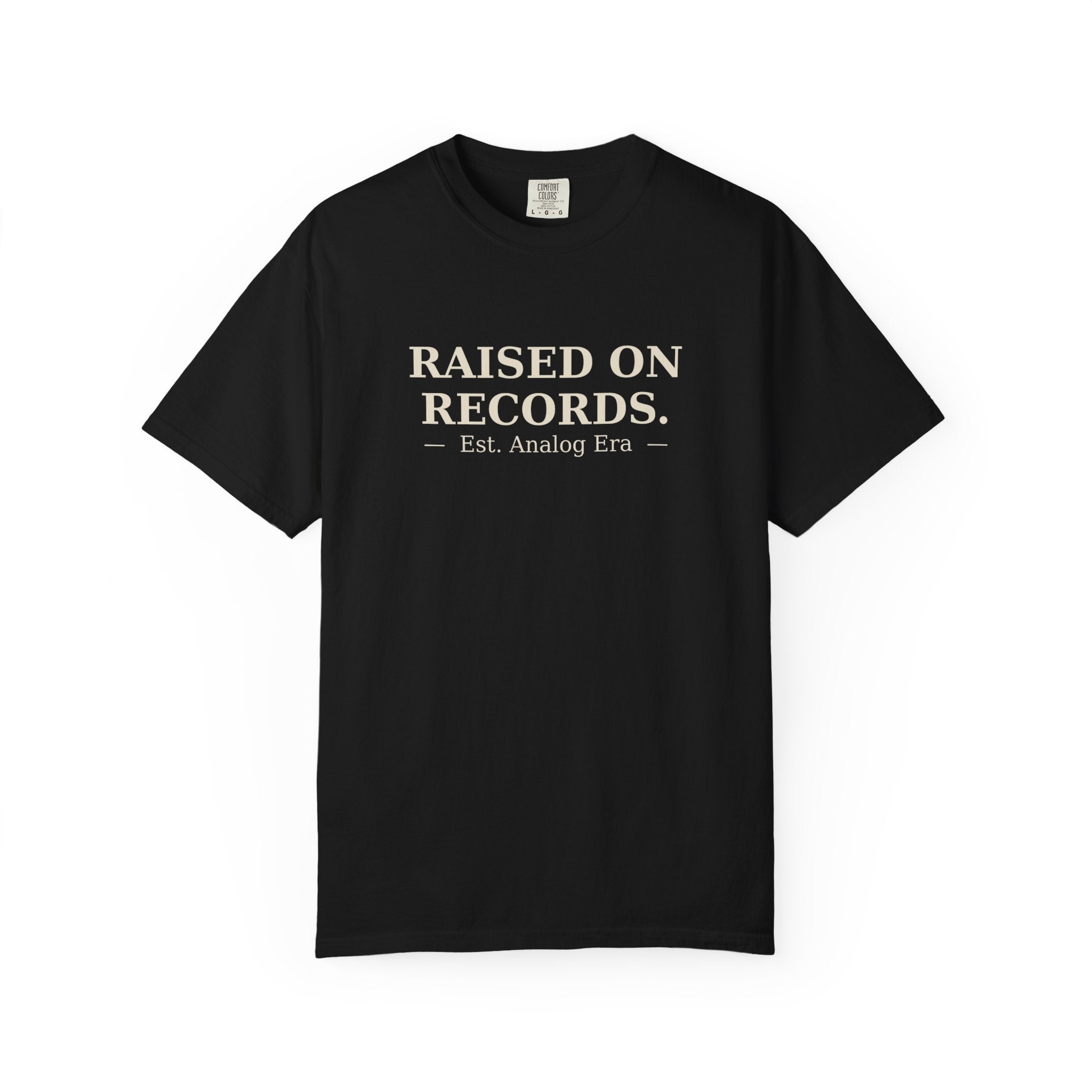 Raised On Records Tee