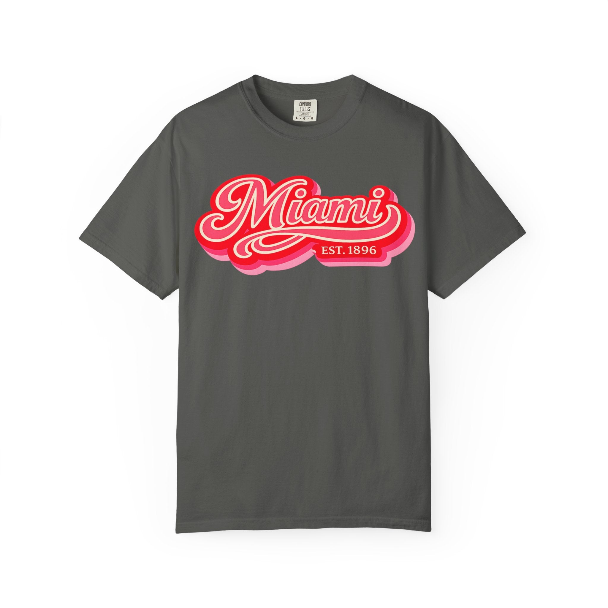 Miami Retro Script Tee