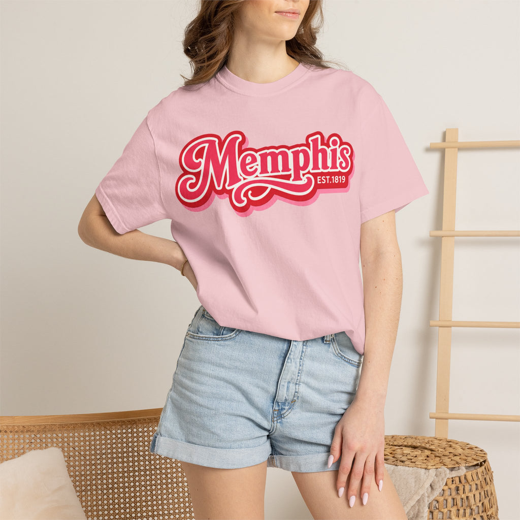 Memphis Retro Script Tee