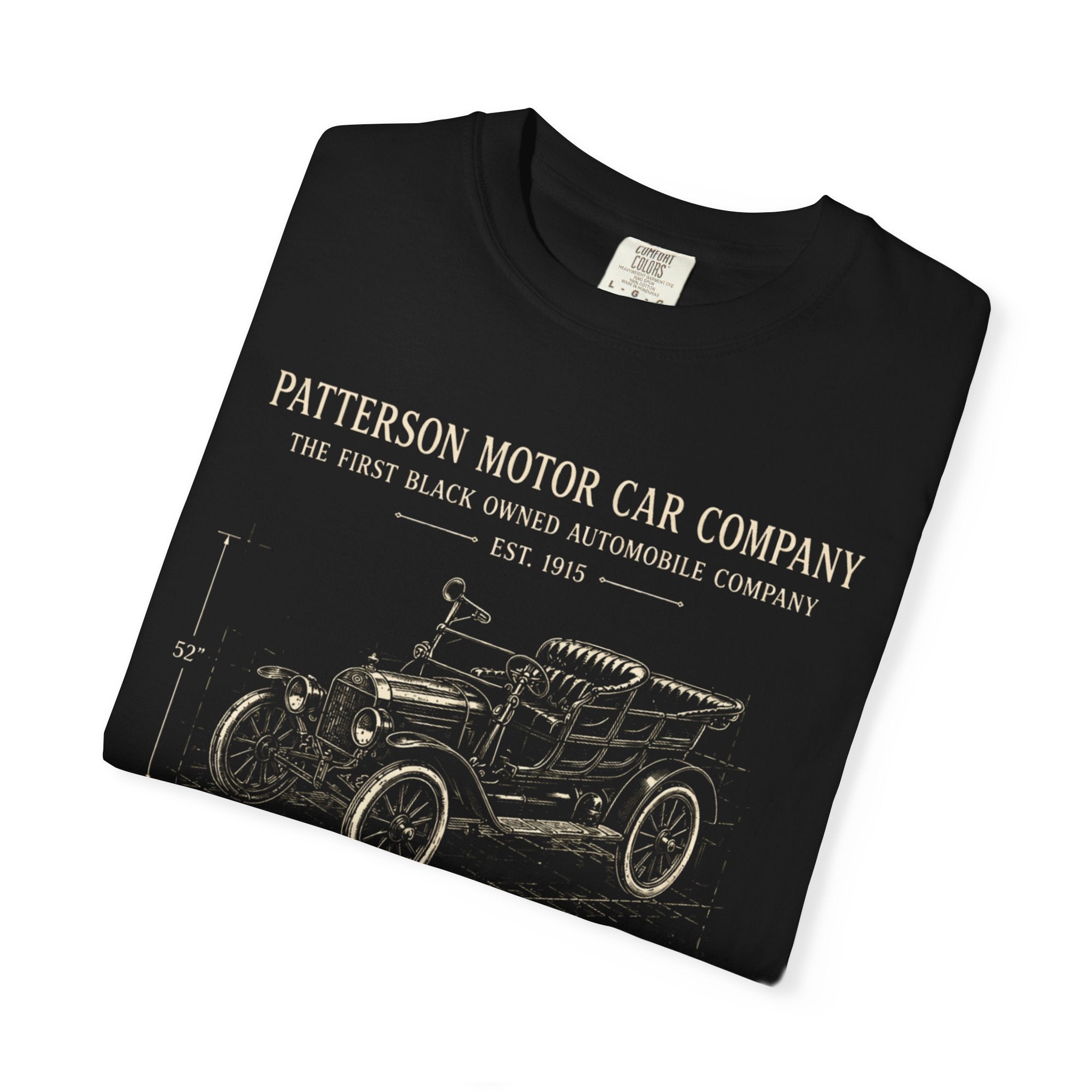 Patterson Motor Car Co. 1915 Blueprint Tee