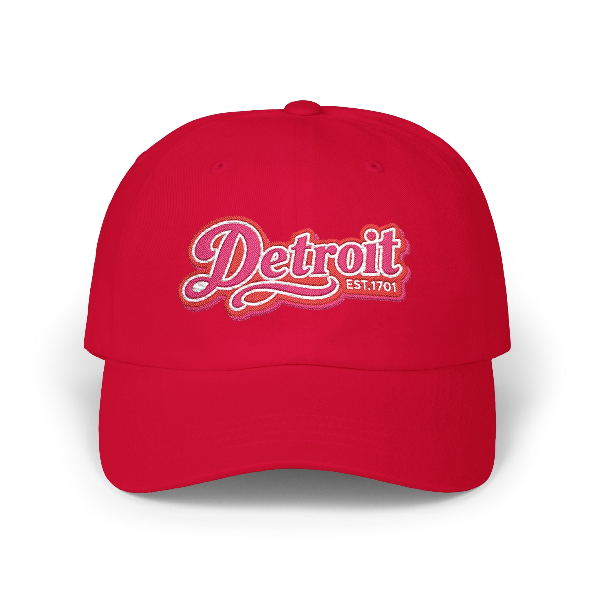 Detroit Retro Script Dad Hat