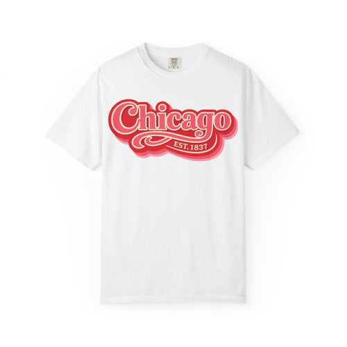 Chicago Retro Script Tee