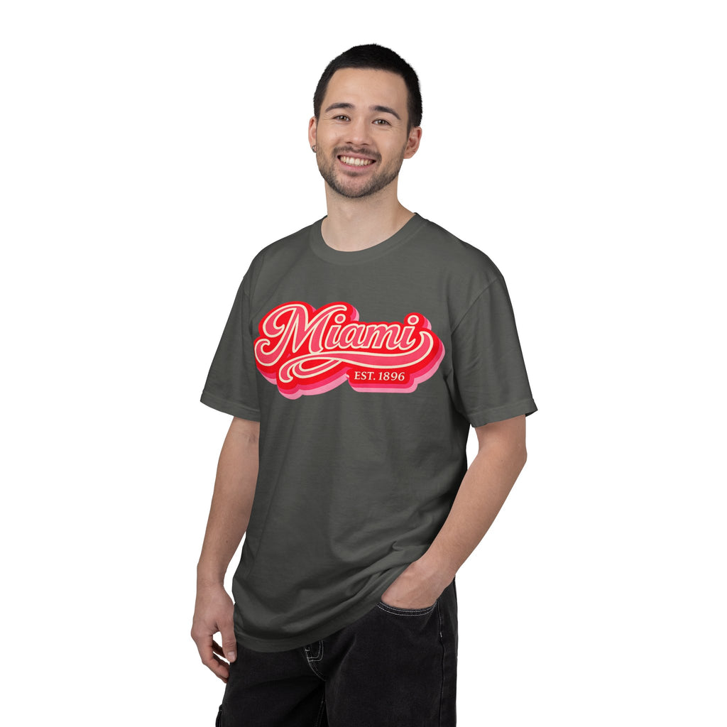 Miami Retro Script Tee