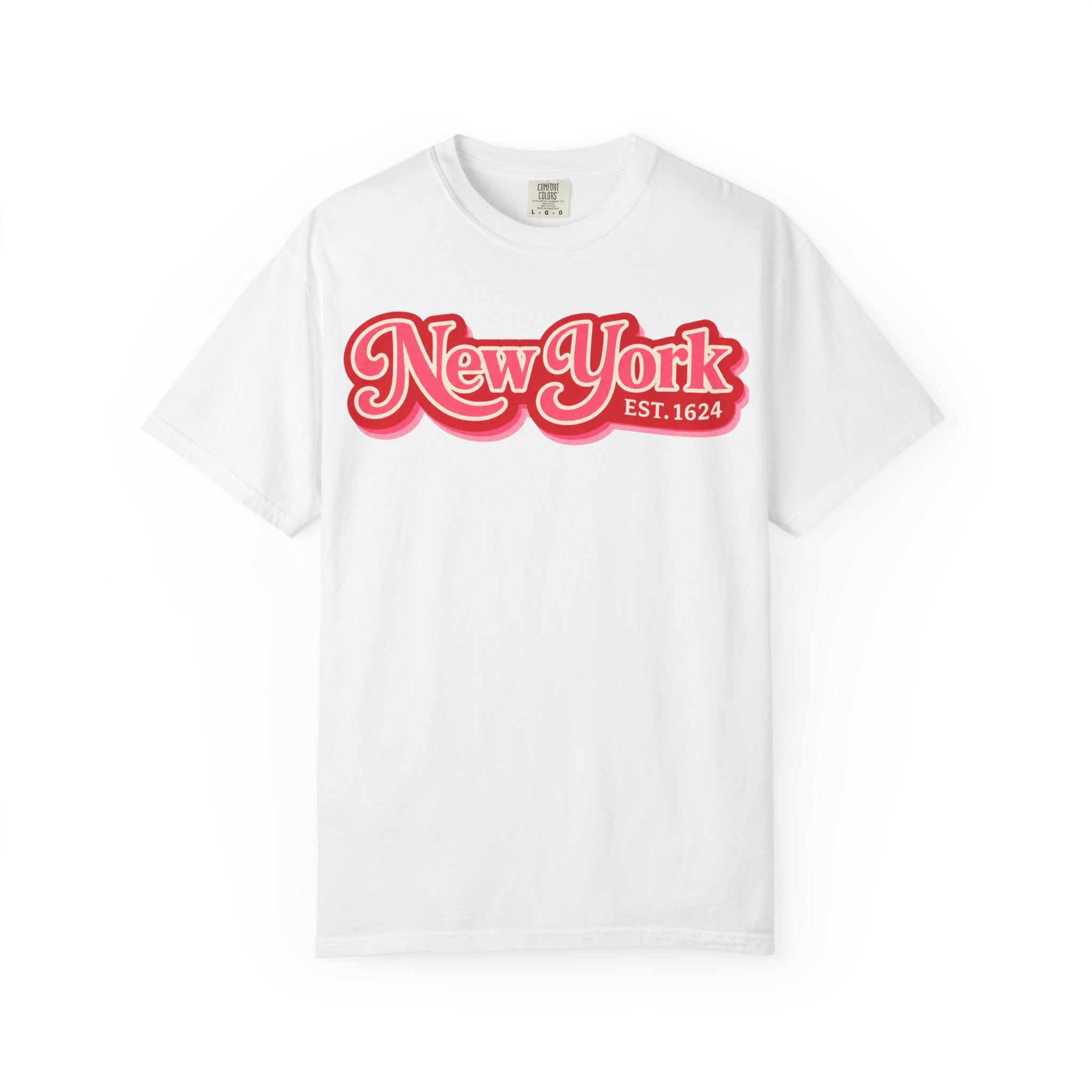 New York Retro Script Tee