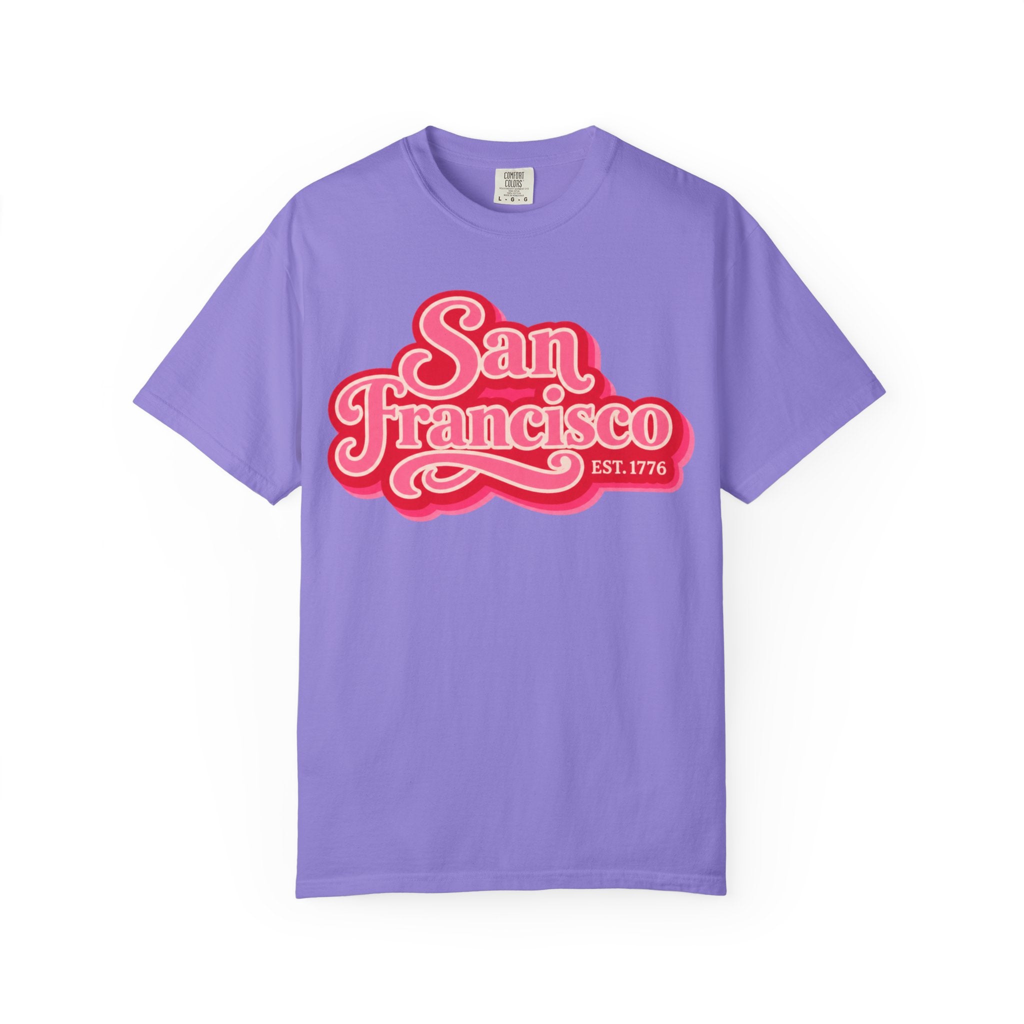 San Francisco Retro Script Tee