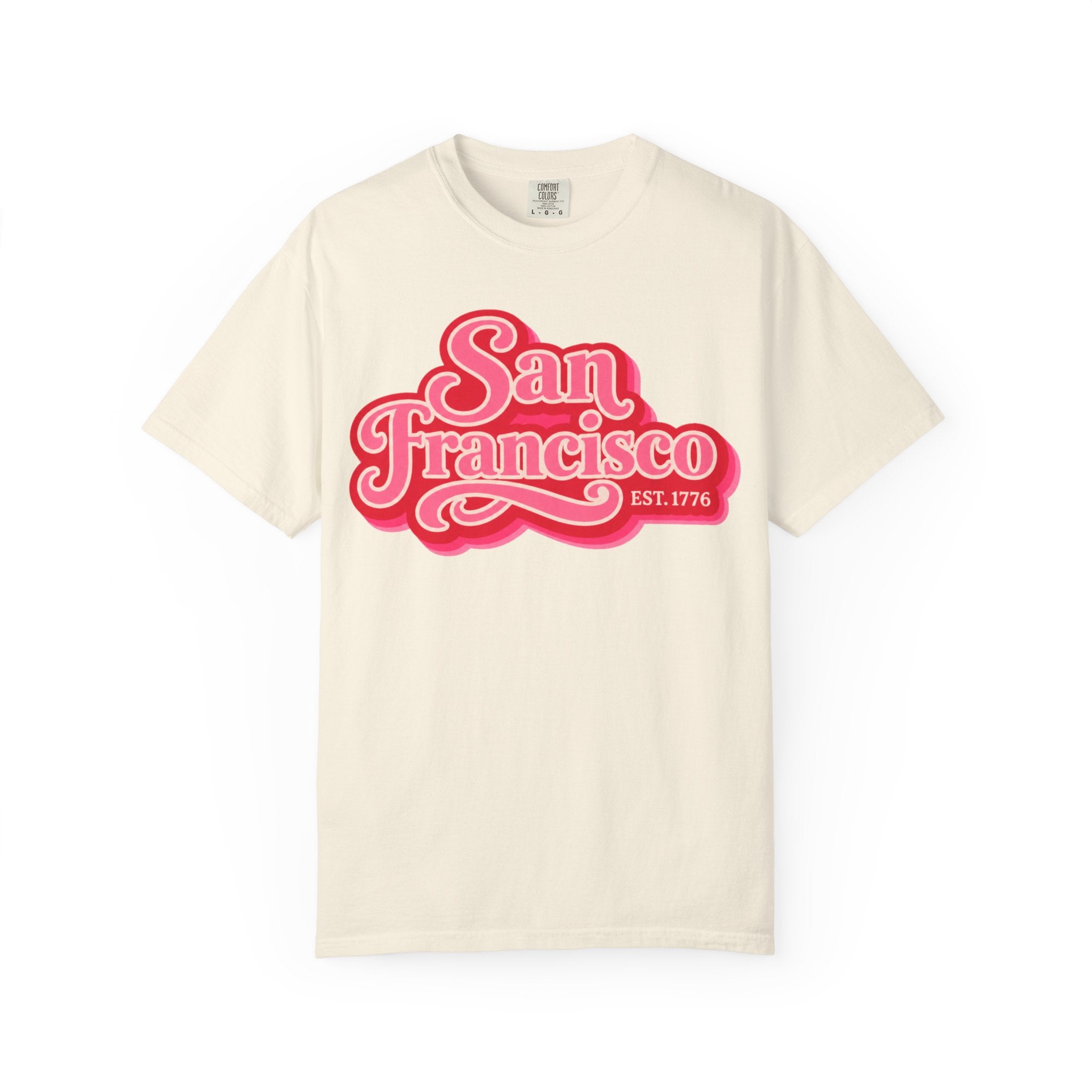 San Francisco Retro Script Tee