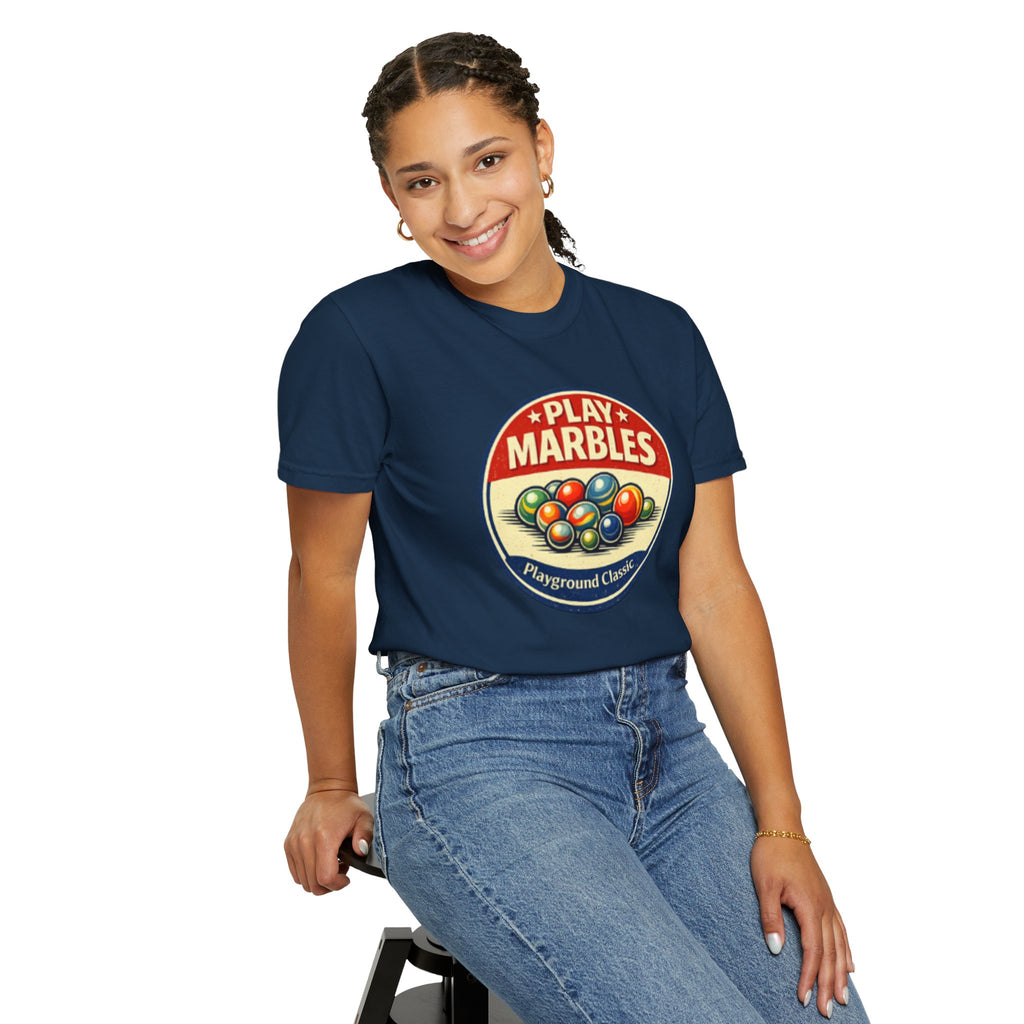 Marbles Retro Badge Tee