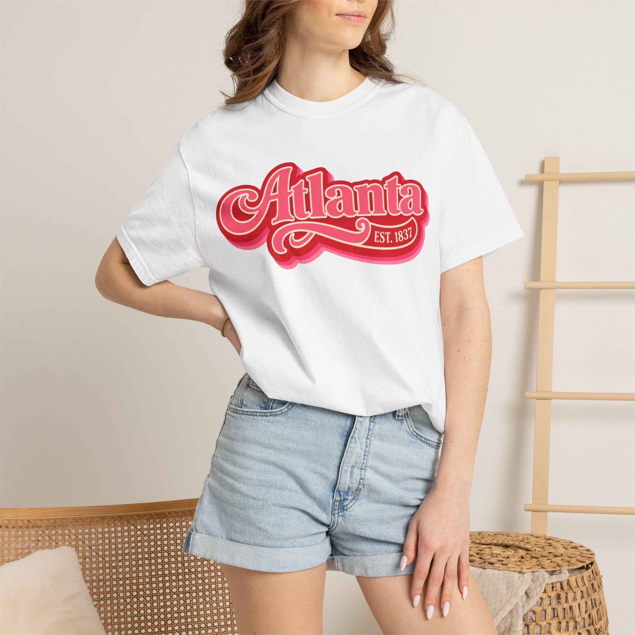 Atlanta Retro Script Tee