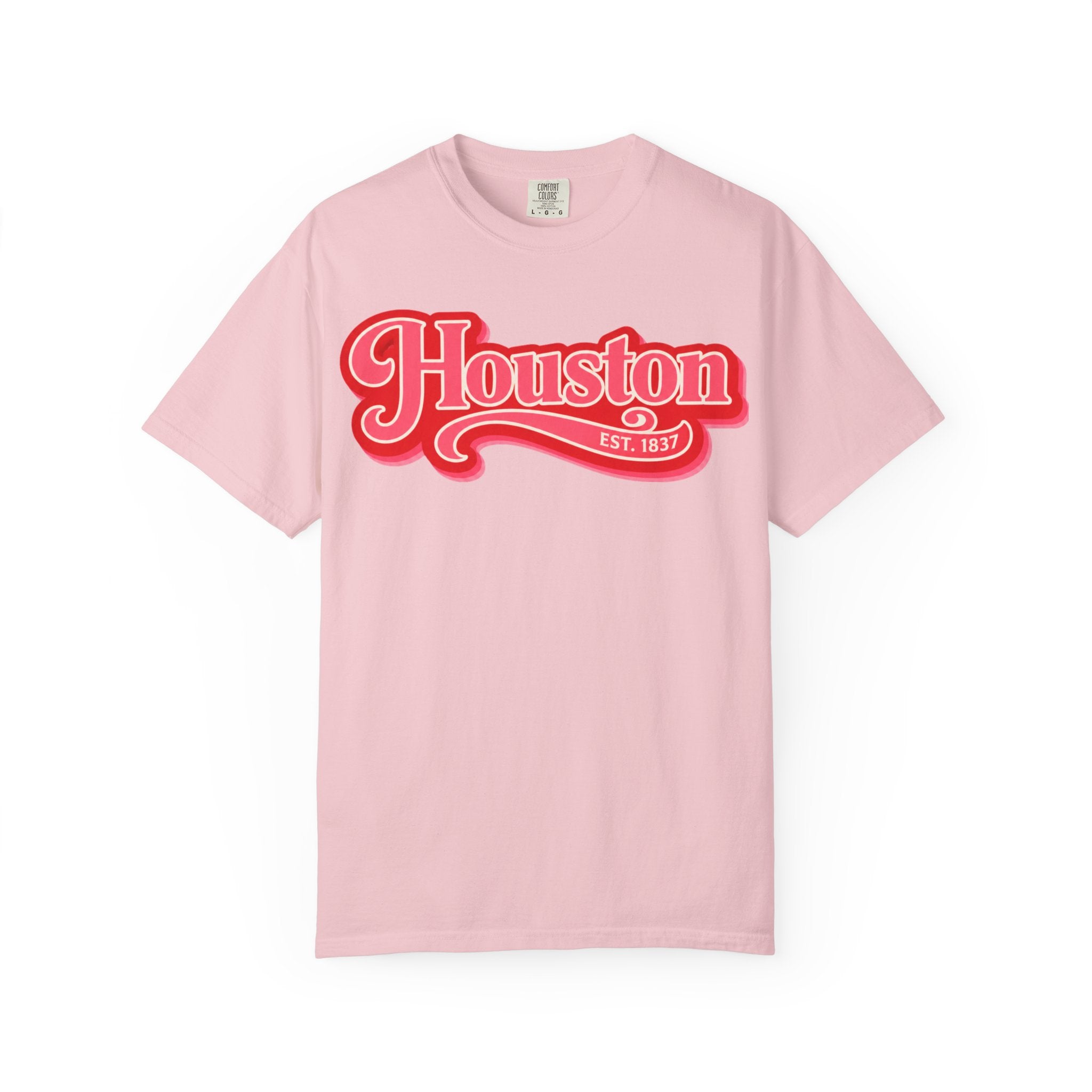 Houston Retro Script Tee