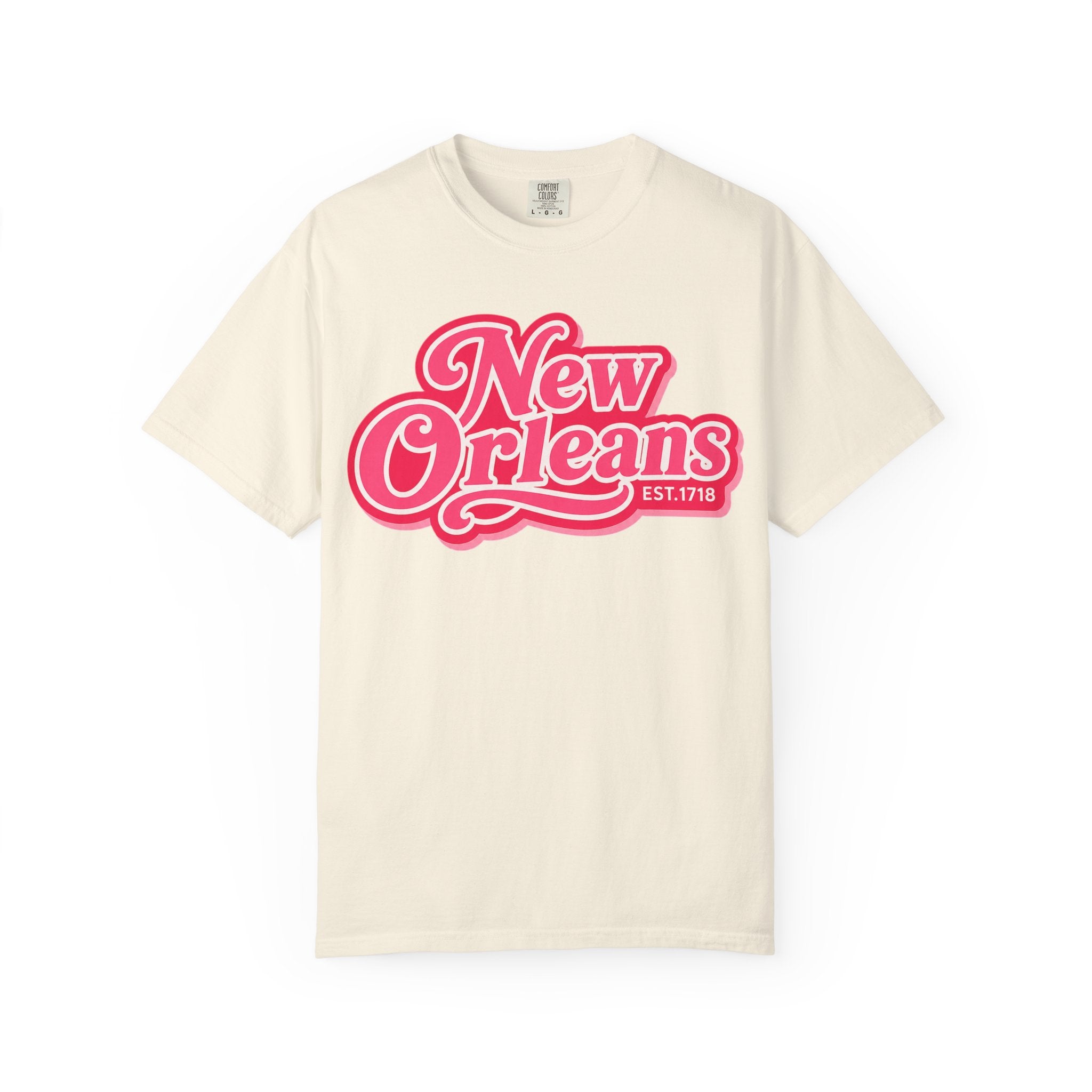 New Orleans Retro Script Tee