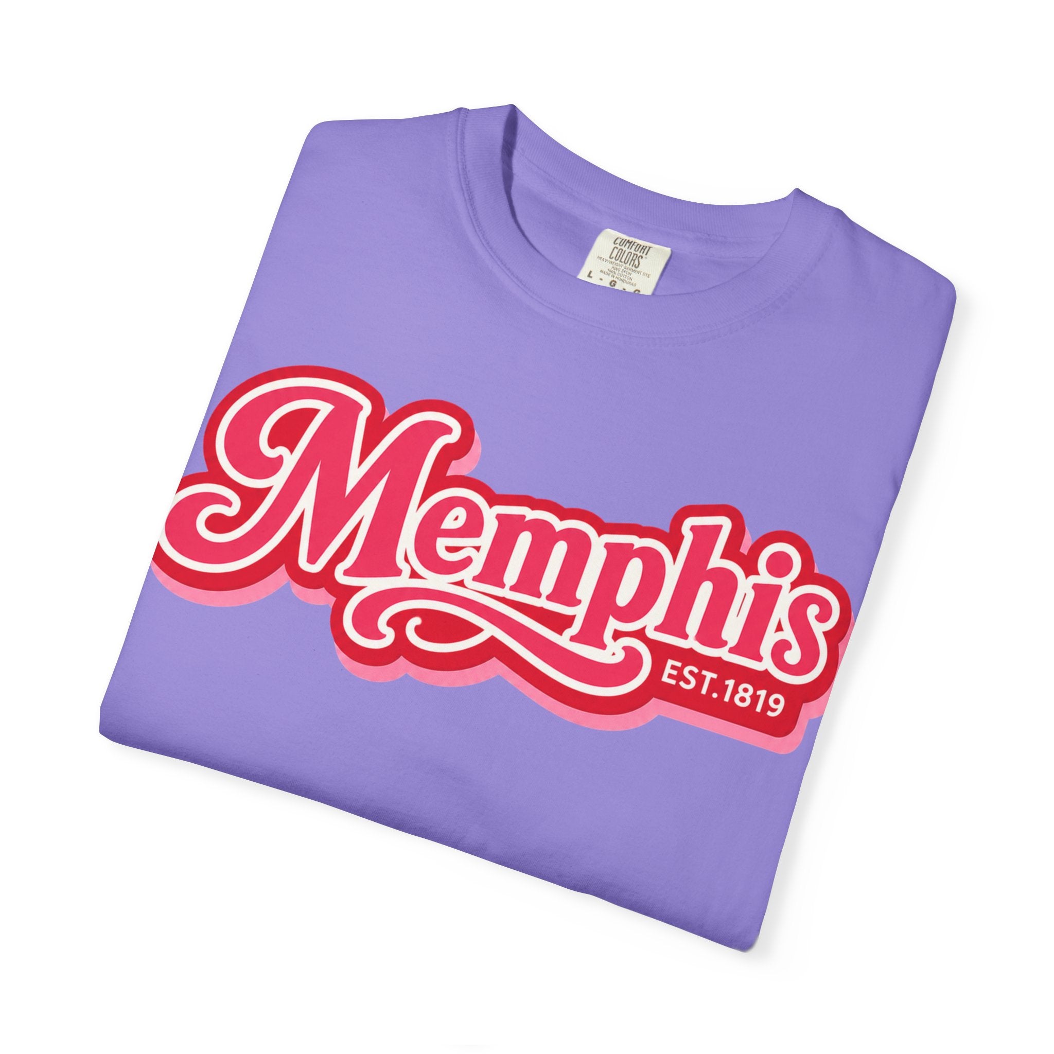 Memphis Retro Script Tee