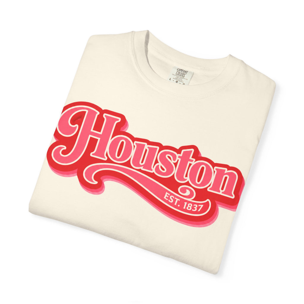 Houston Retro Script Tee