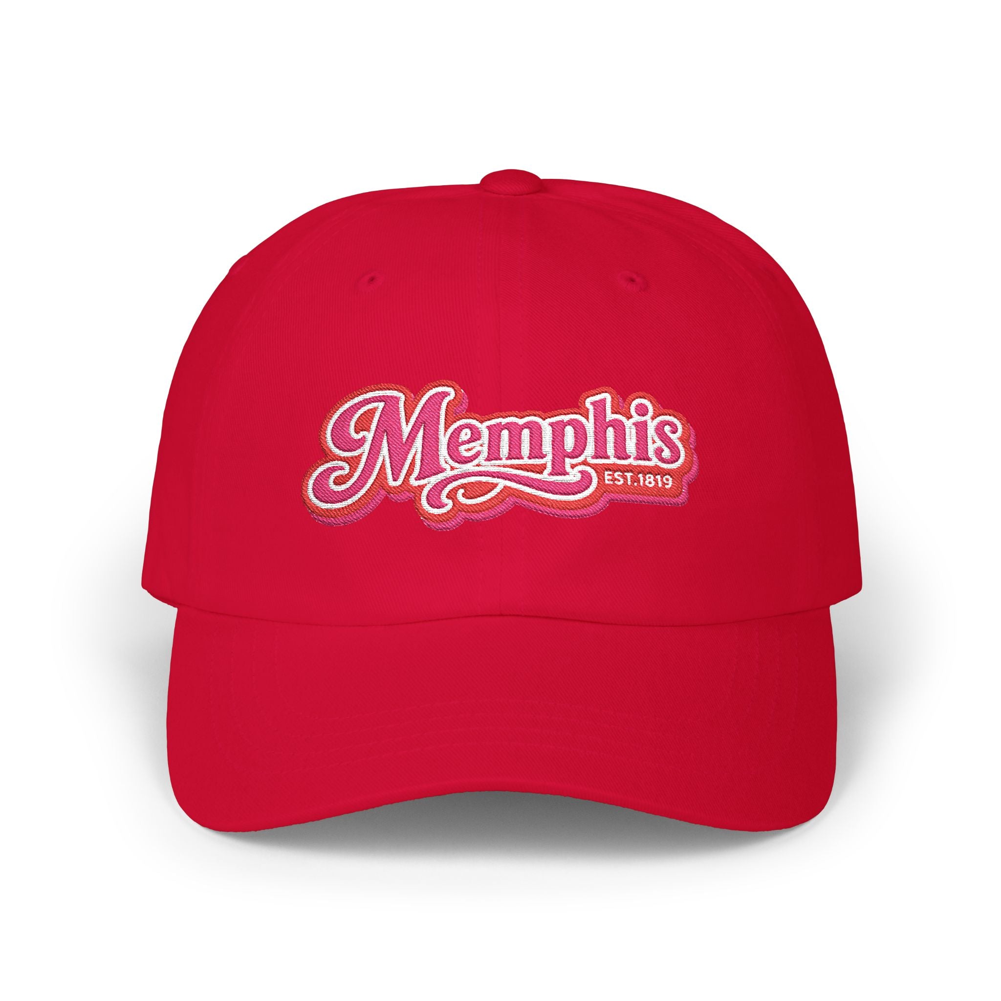 Memphis Retro Script Dad Hat