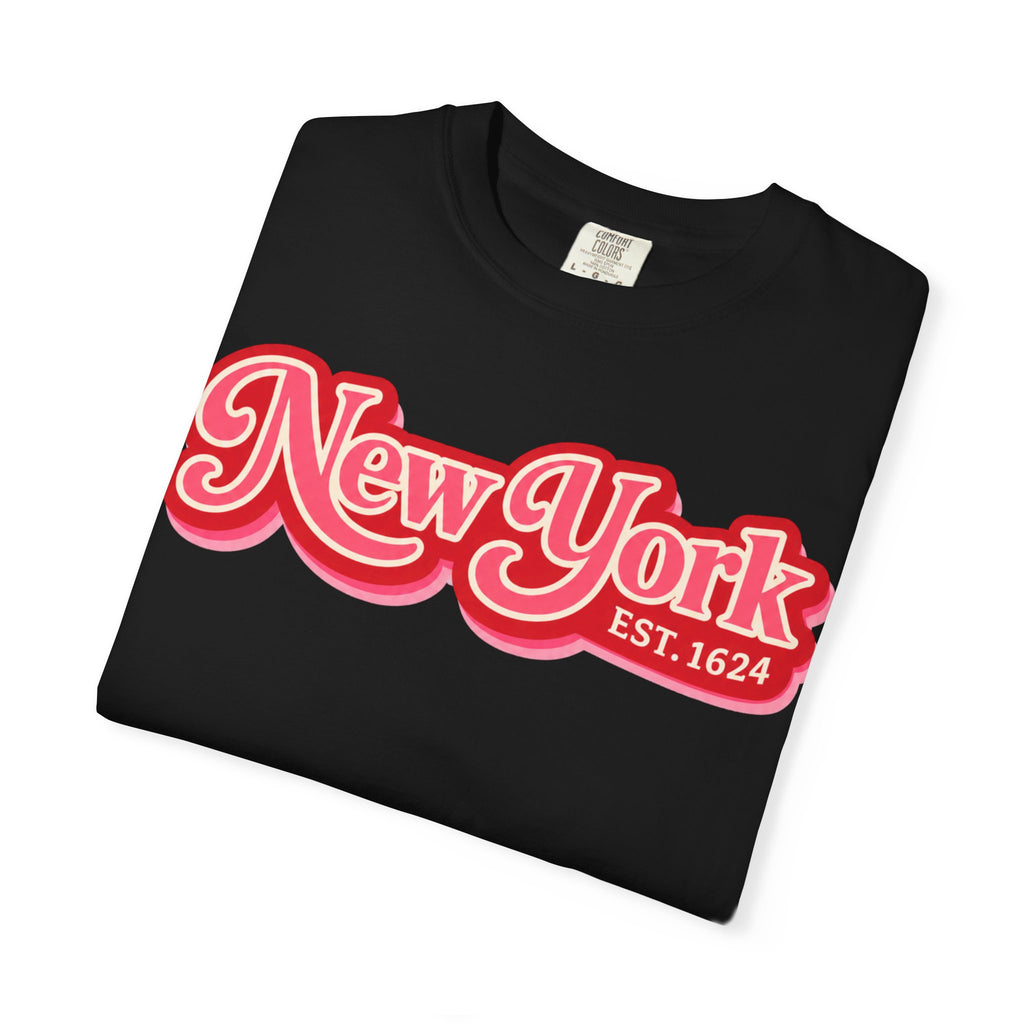 New York Retro Script Tee