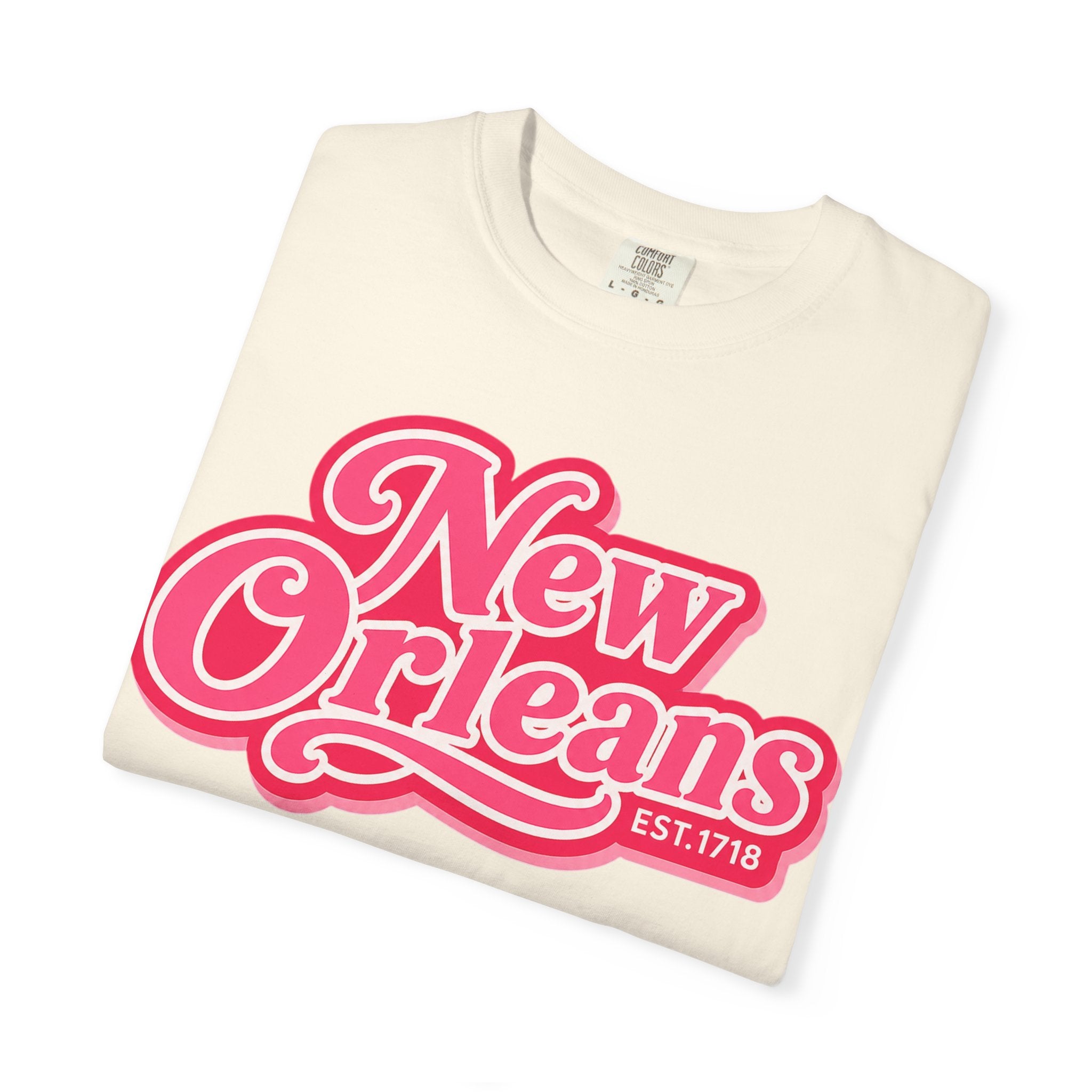 New Orleans Retro Script Tee