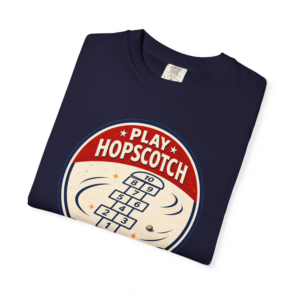 Hopscotch Retro Badge Tee