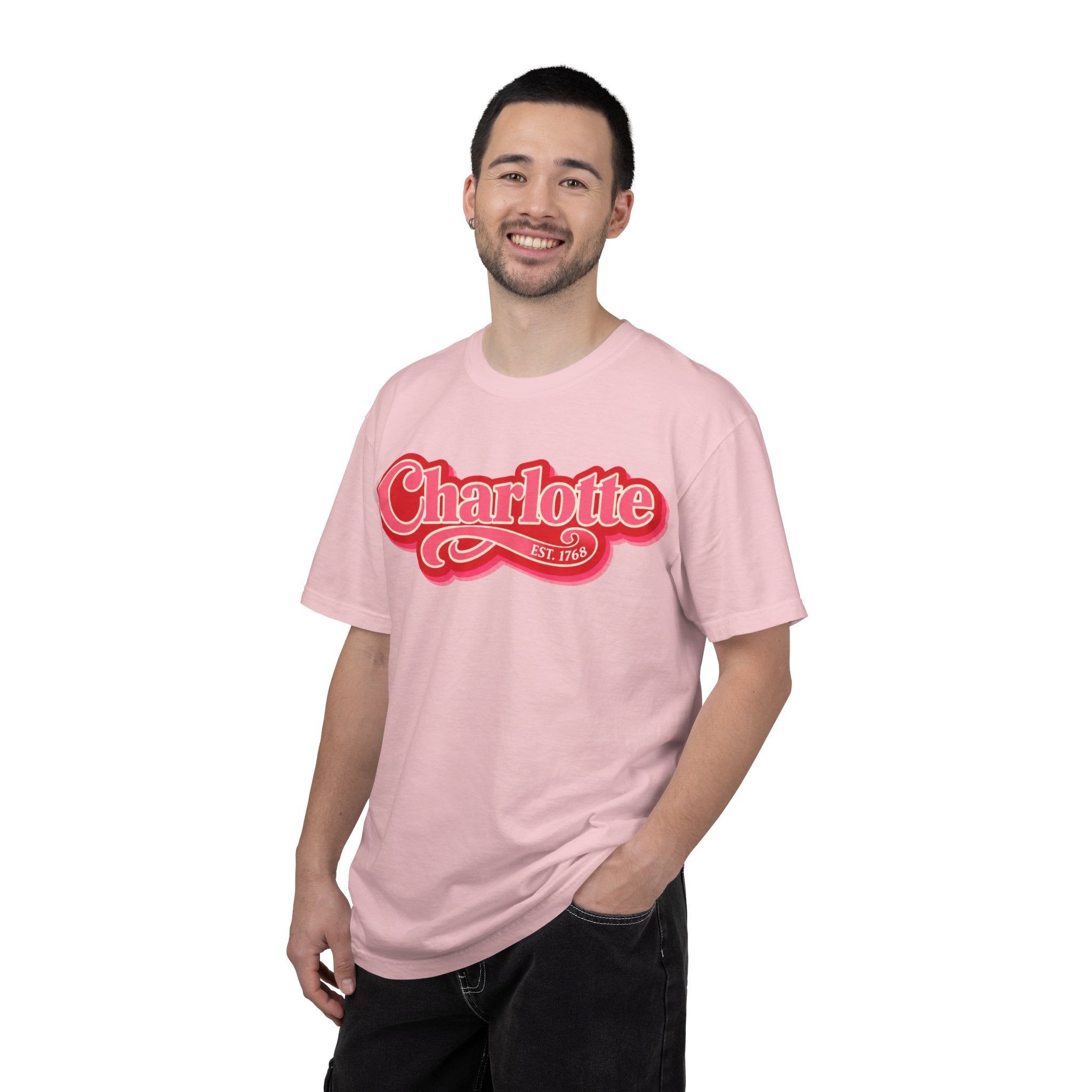 Charlotte Retro Script Tee