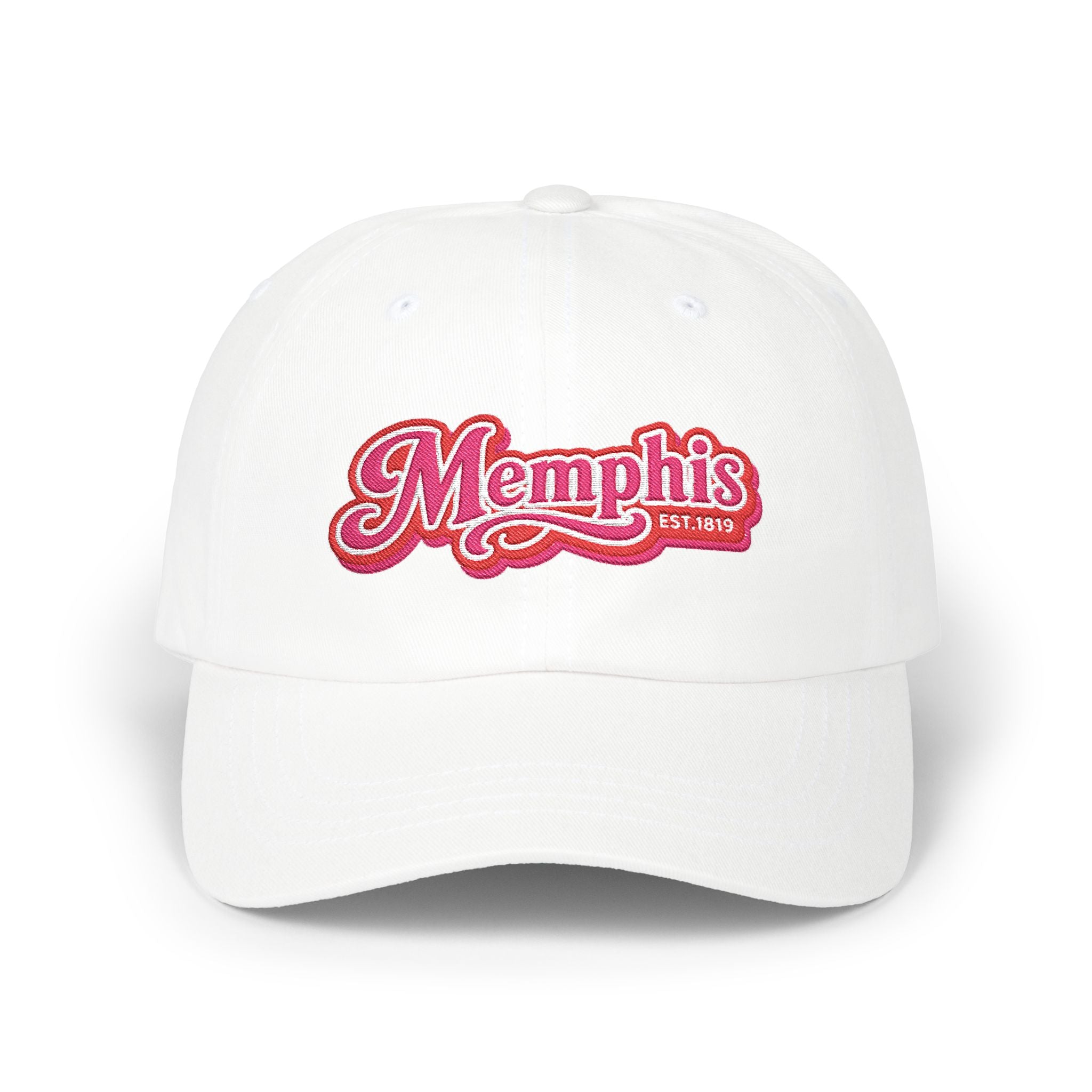 Memphis Retro Script Dad Hat
