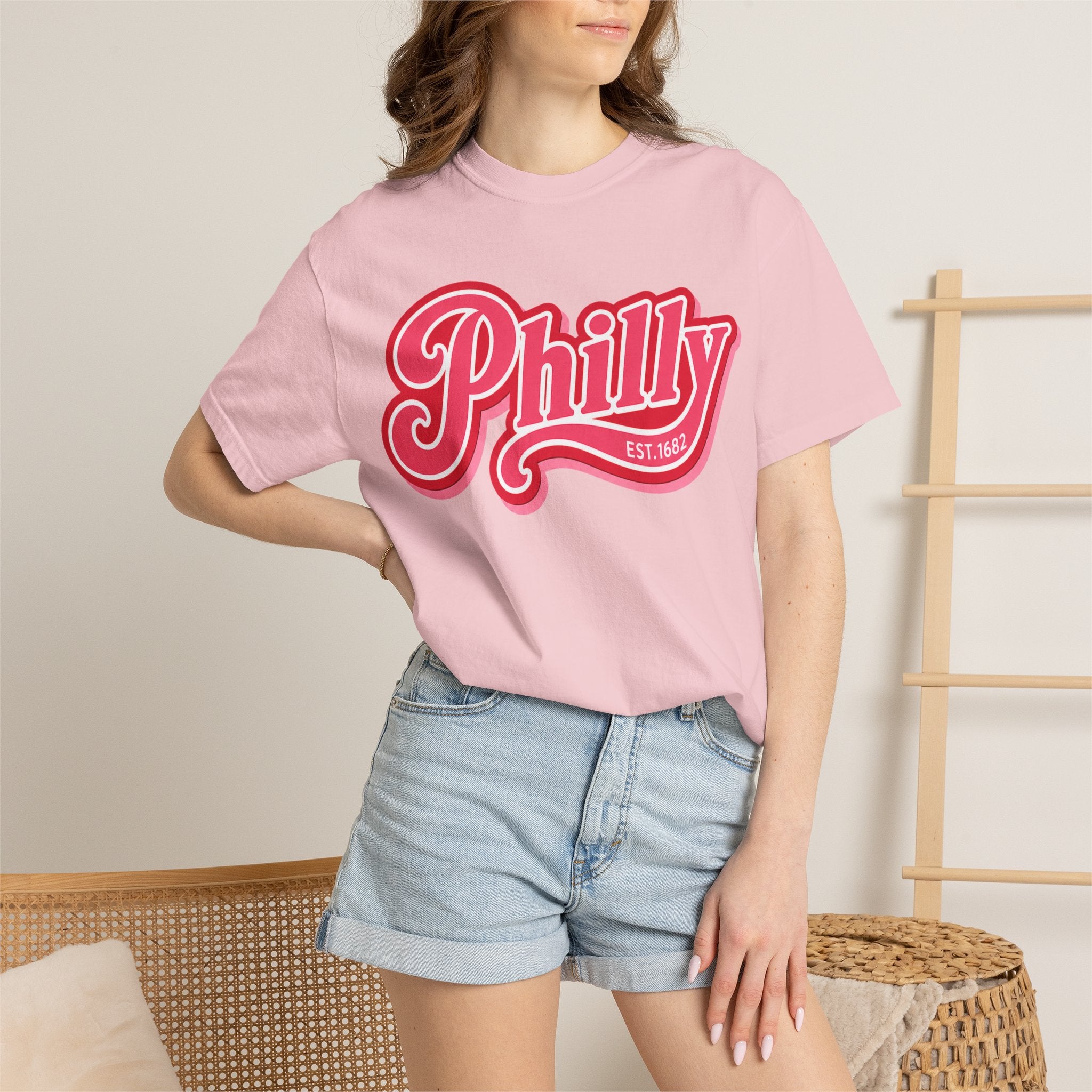 Philly Retro Script Tee