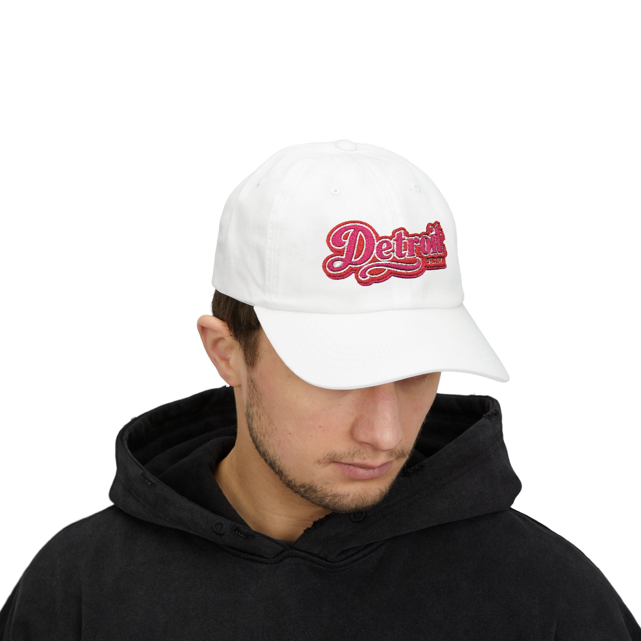 Detroit Retro Script Dad Hat