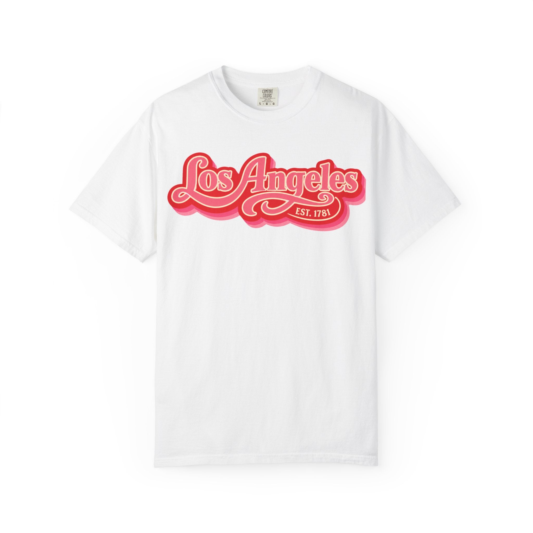 Los Angeles Retro Script Tee