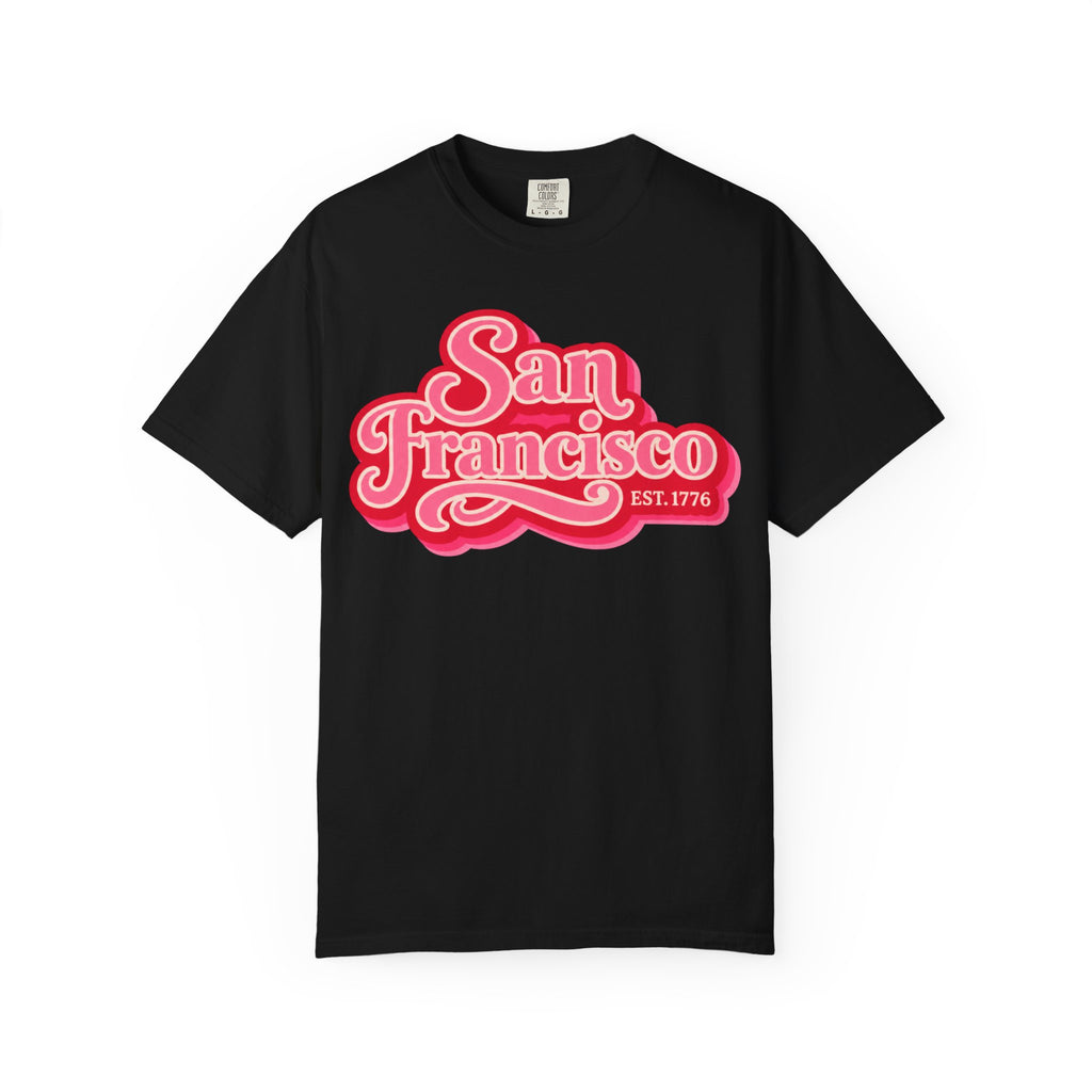 San Francisco Retro Script Tee