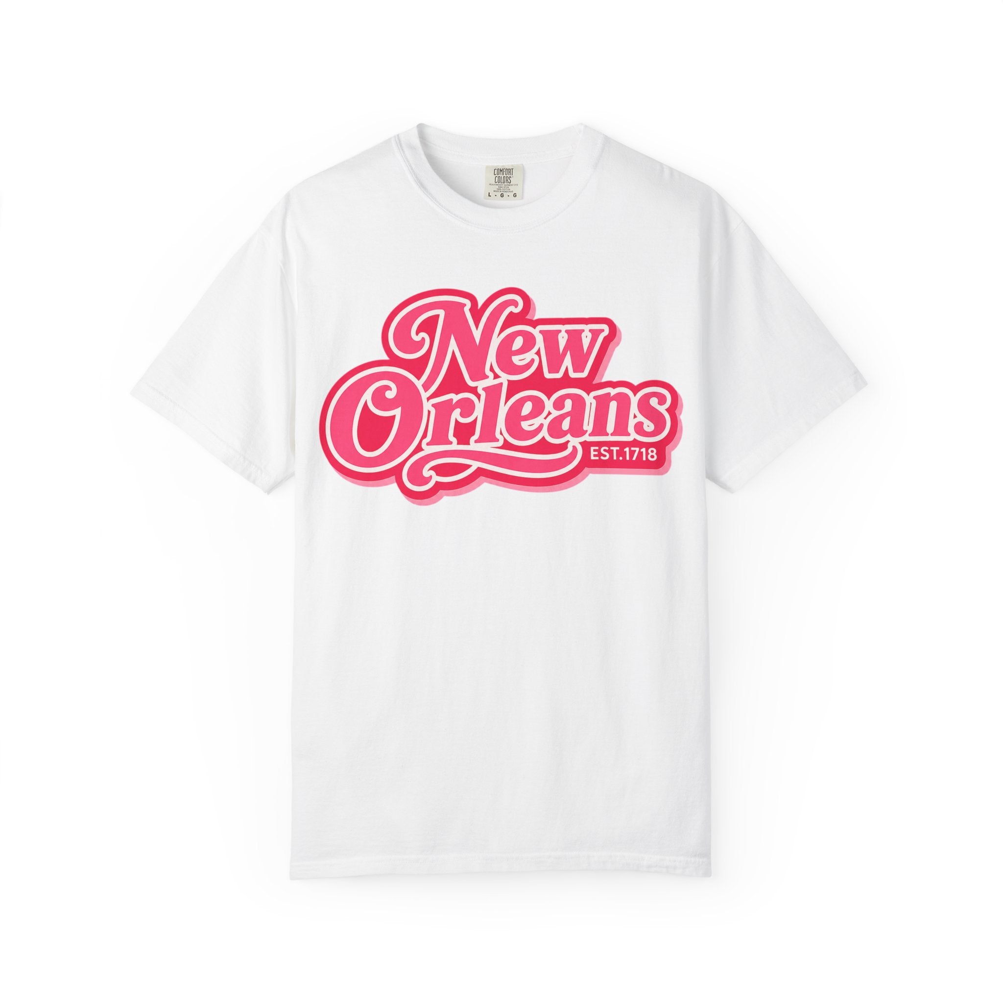 New Orleans Retro Script Tee
