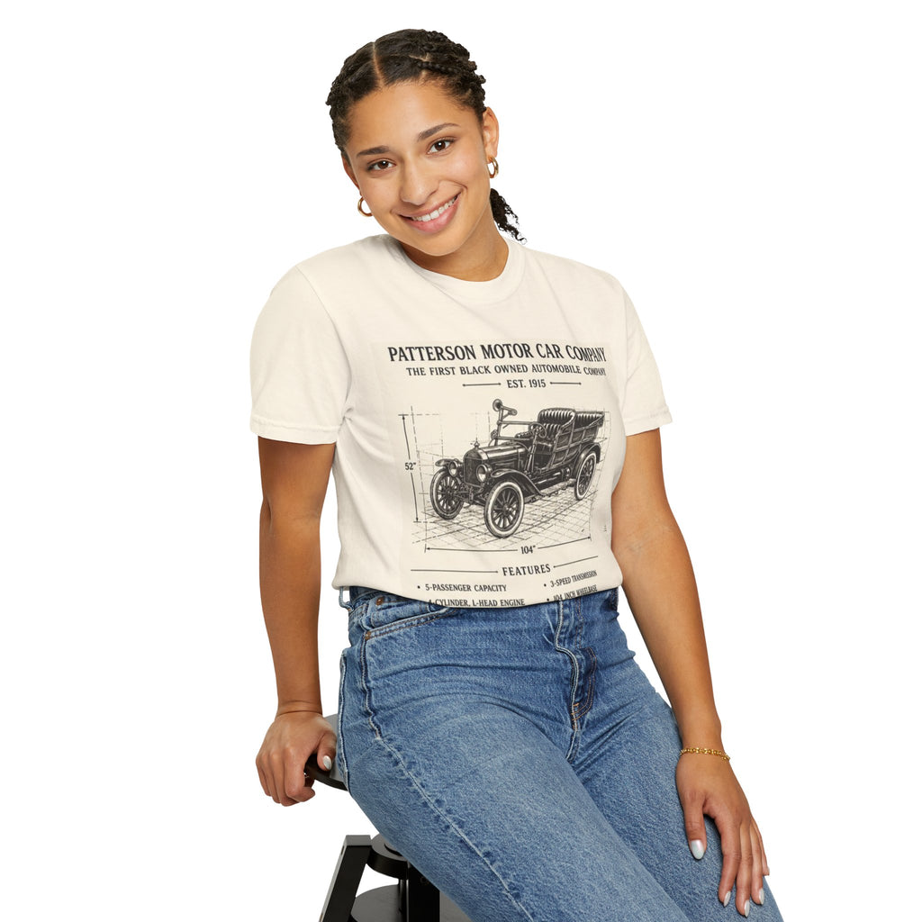 Patterson Motor Car Co. 1915 Blueprint Tee