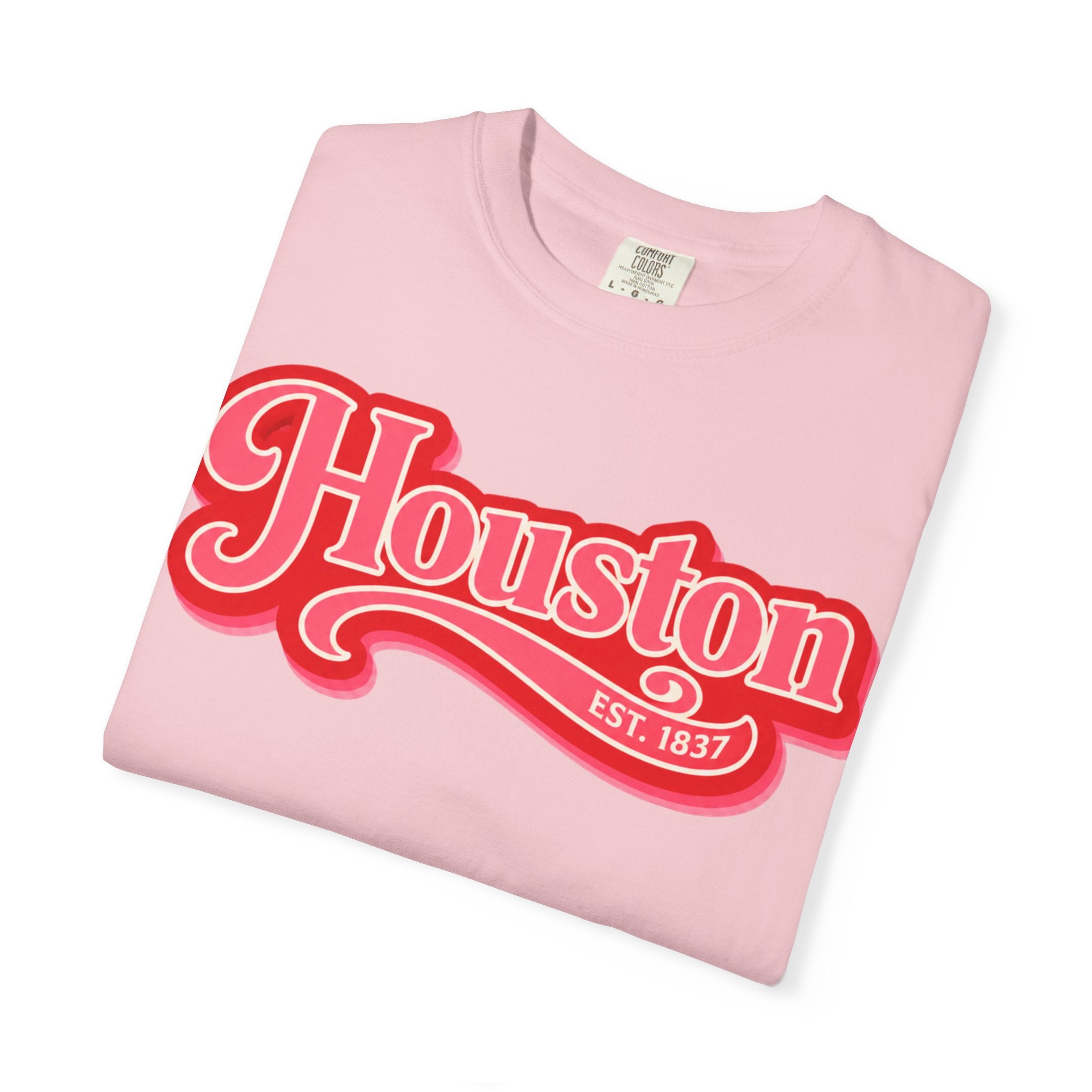 Houston Retro Script Tee