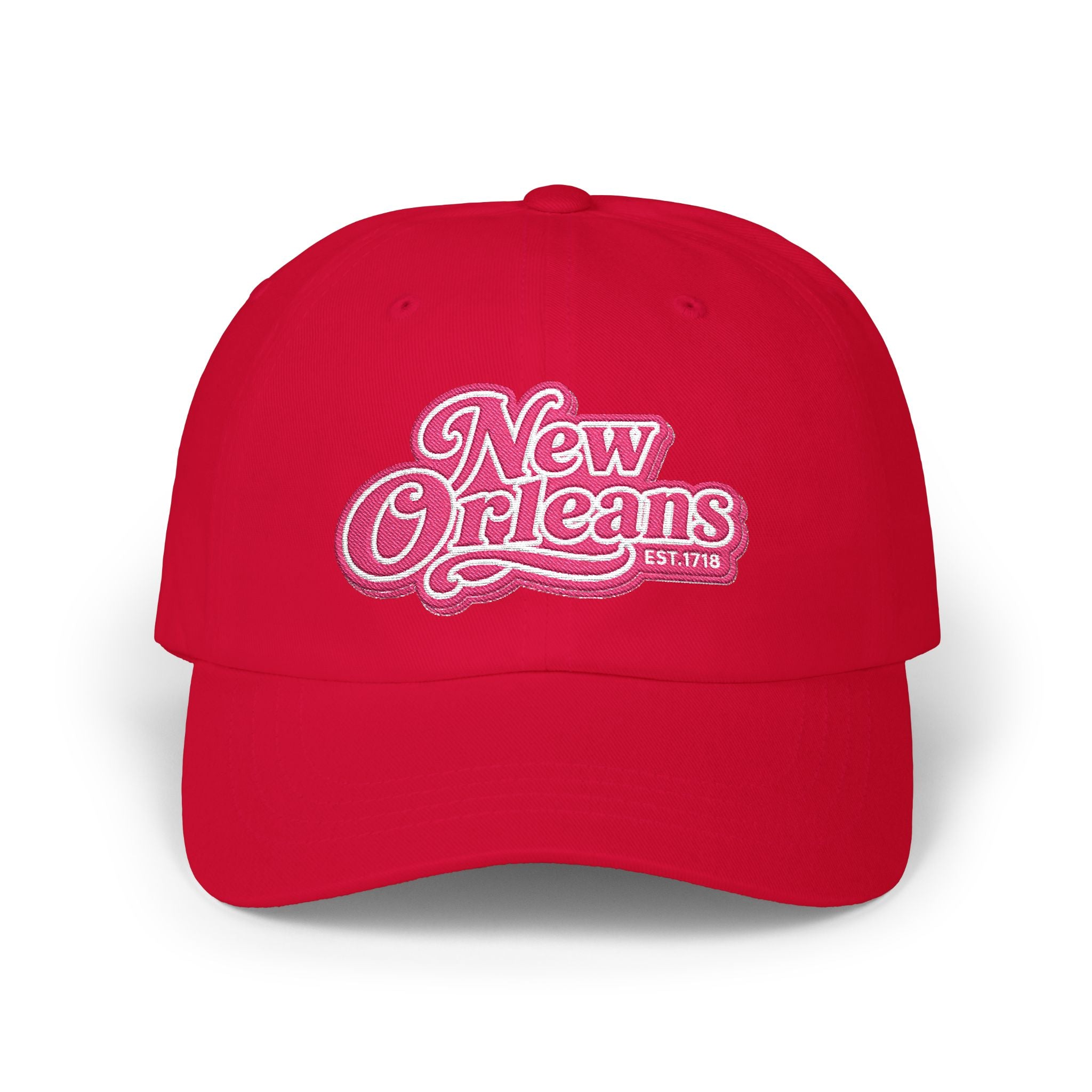 New Orleans Retro Script Dad Hat