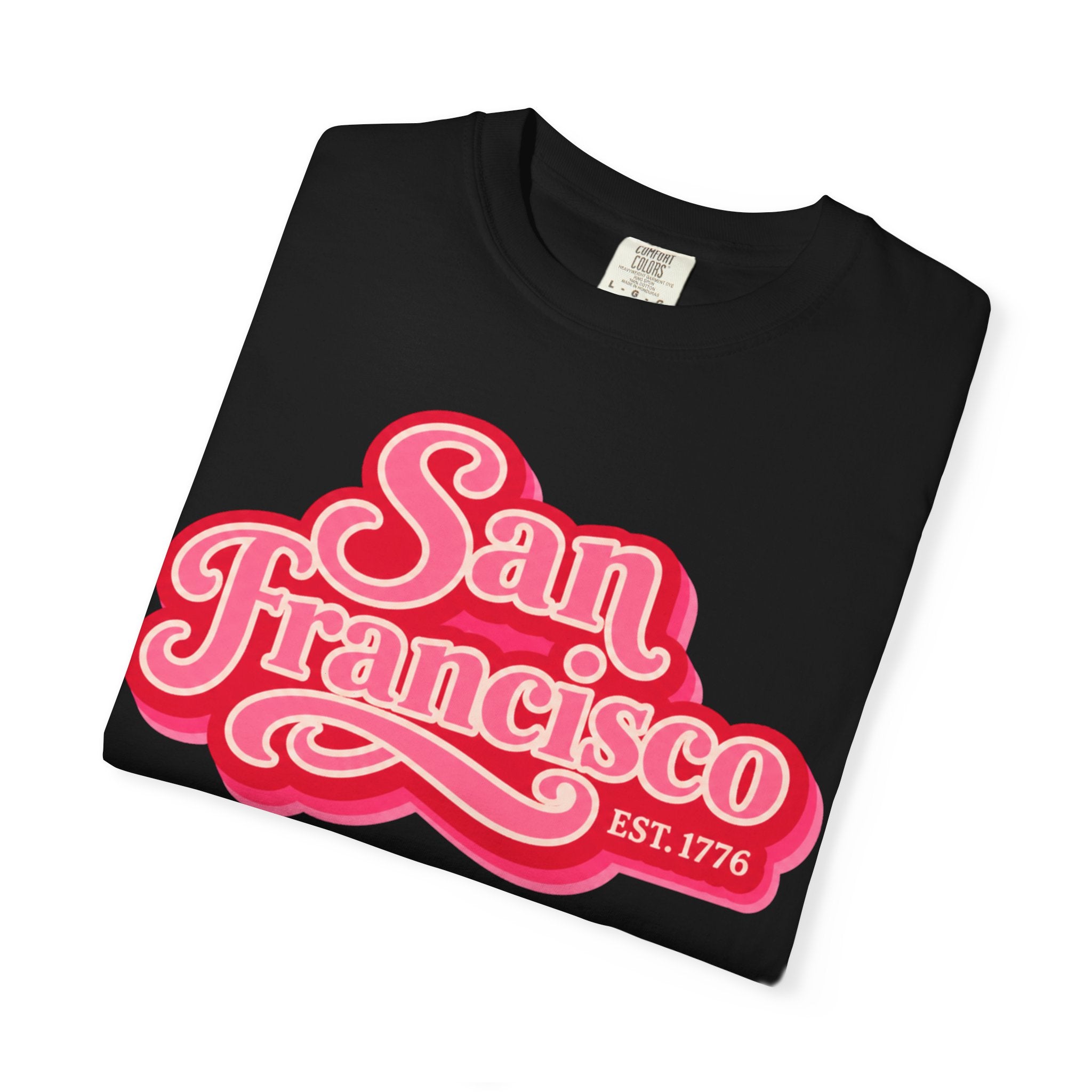 San Francisco Retro Script Tee