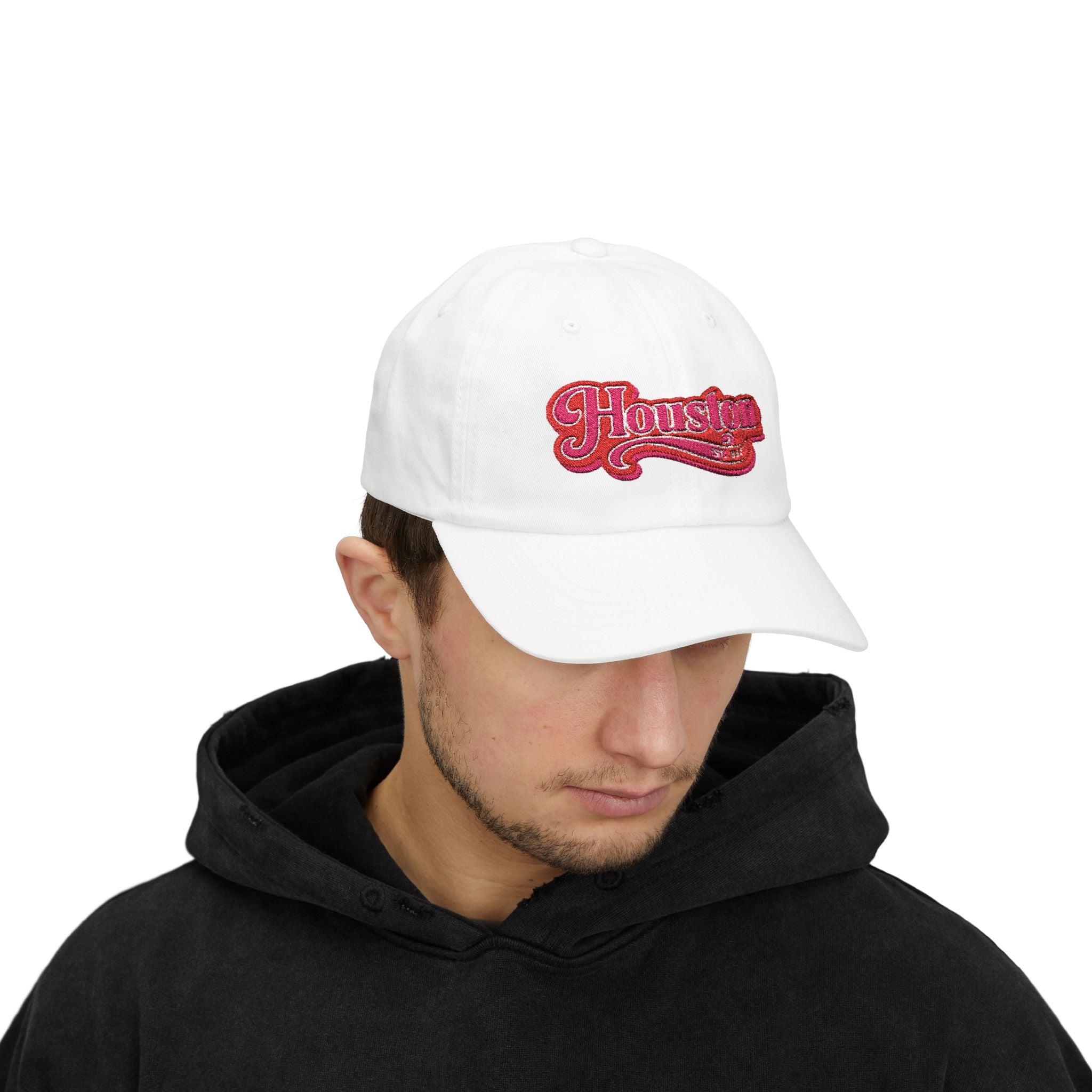 Houston Retro Script Dad Hat