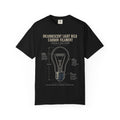 Lewis Latimer Carbon Filament Blueprint Tee