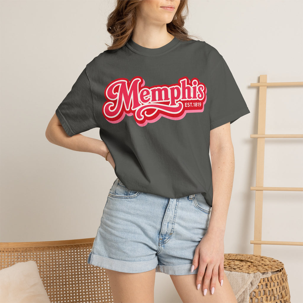 Memphis Retro Script Tee