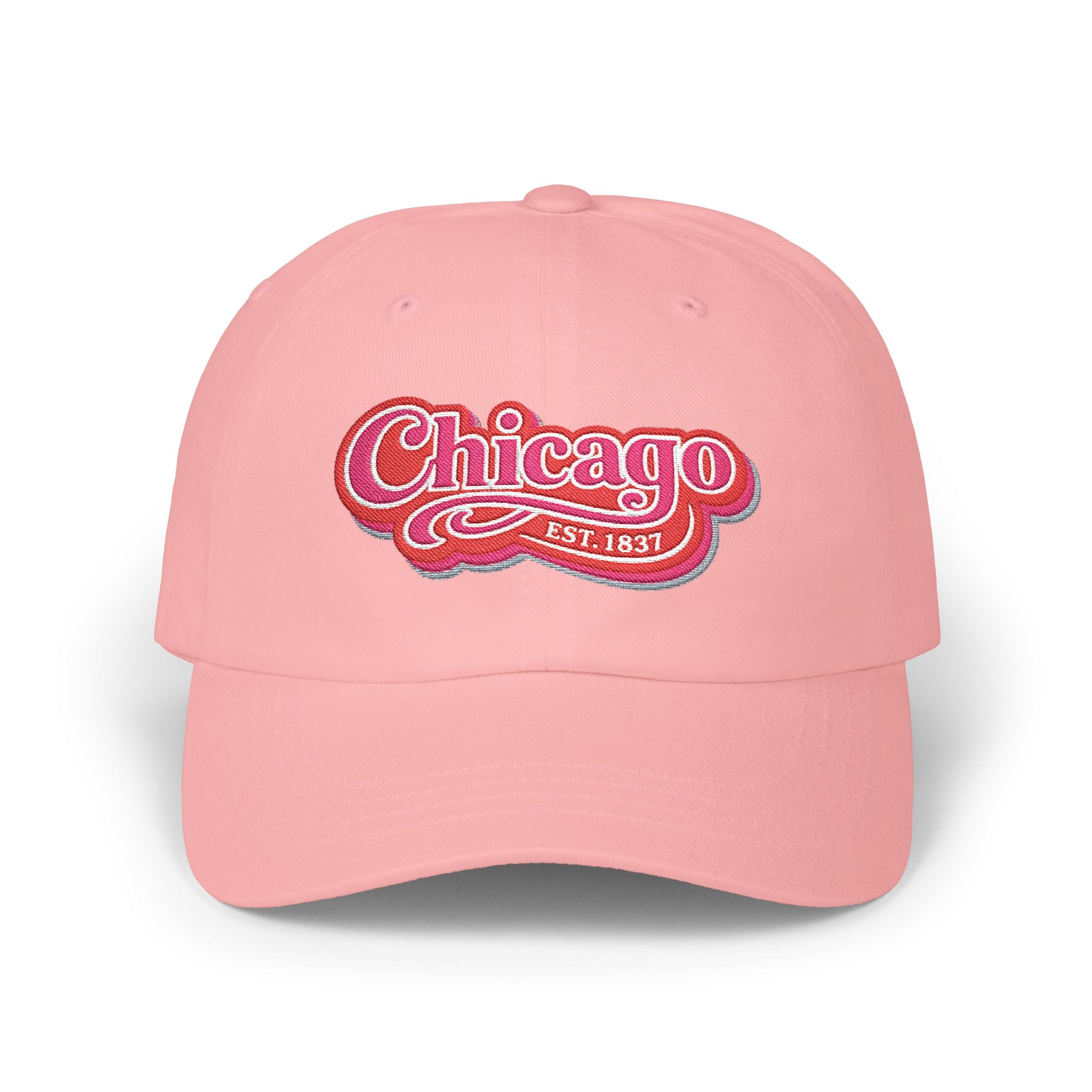 Chicago Retro Script Dad Hat