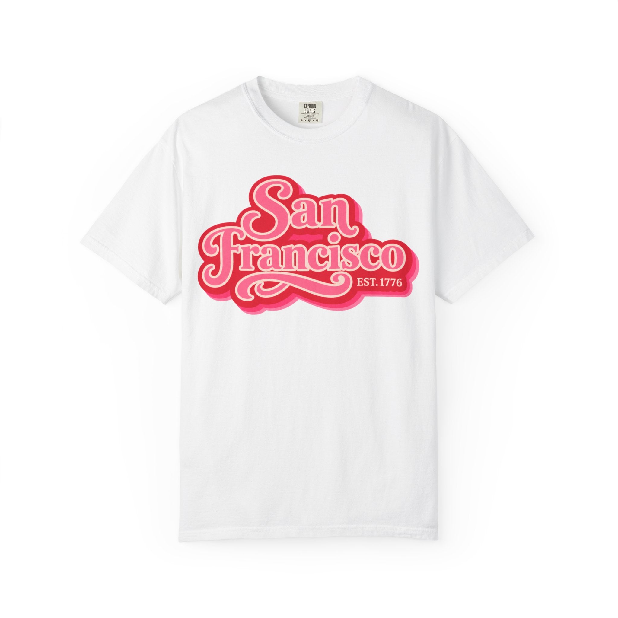 San Francisco Retro Script Tee