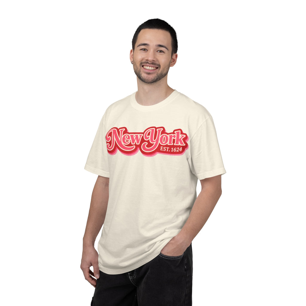 New York Retro Script Tee