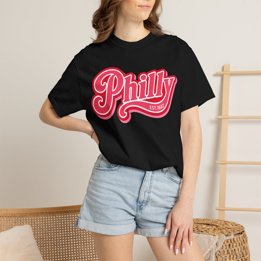 Philly Retro Script Tee